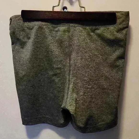 2 pair Nike pro shorts, dri-fit, womans medium, 1 pair gray the other black - Picture 2 of 4